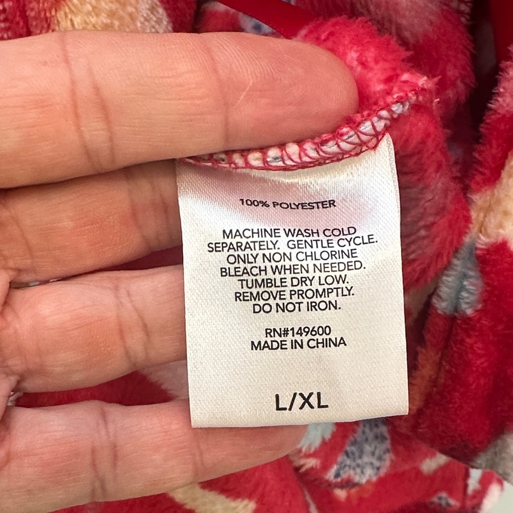 Pj Couture Vibrant Heart Patterned Robe - Picture 9 of 12